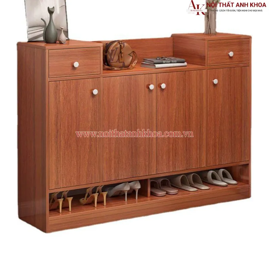 Tủ Giày Gỗ Công Nghiệp Đẹp, Hiện Đại, Giá Rẻ