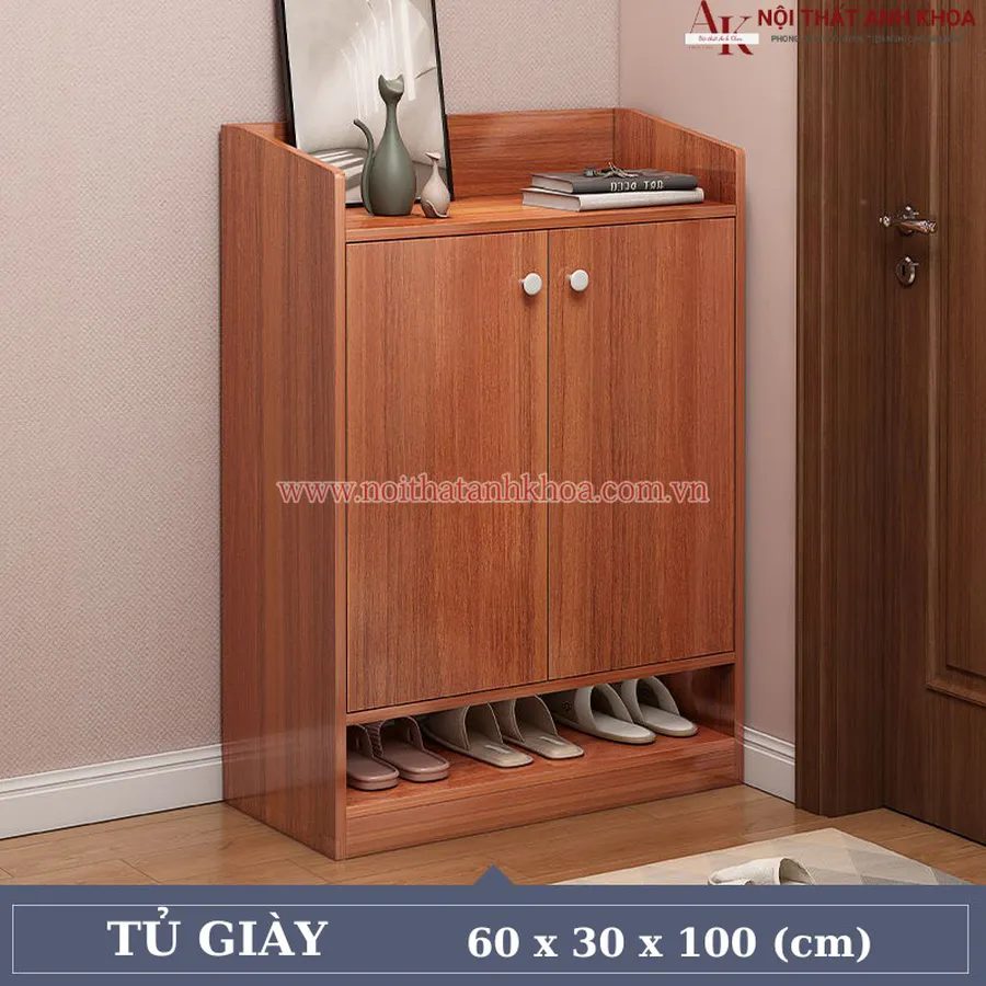 Tủ Giày Gỗ Công Nghiệp Đẹp, Hiện Đại, Giá Rẻ