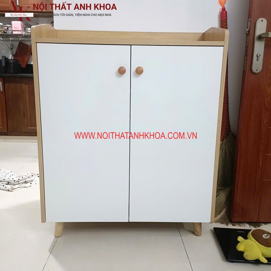 Tủ Để Giày Dép Gỗ Công Nghiệp Đẹp Cao Cấp