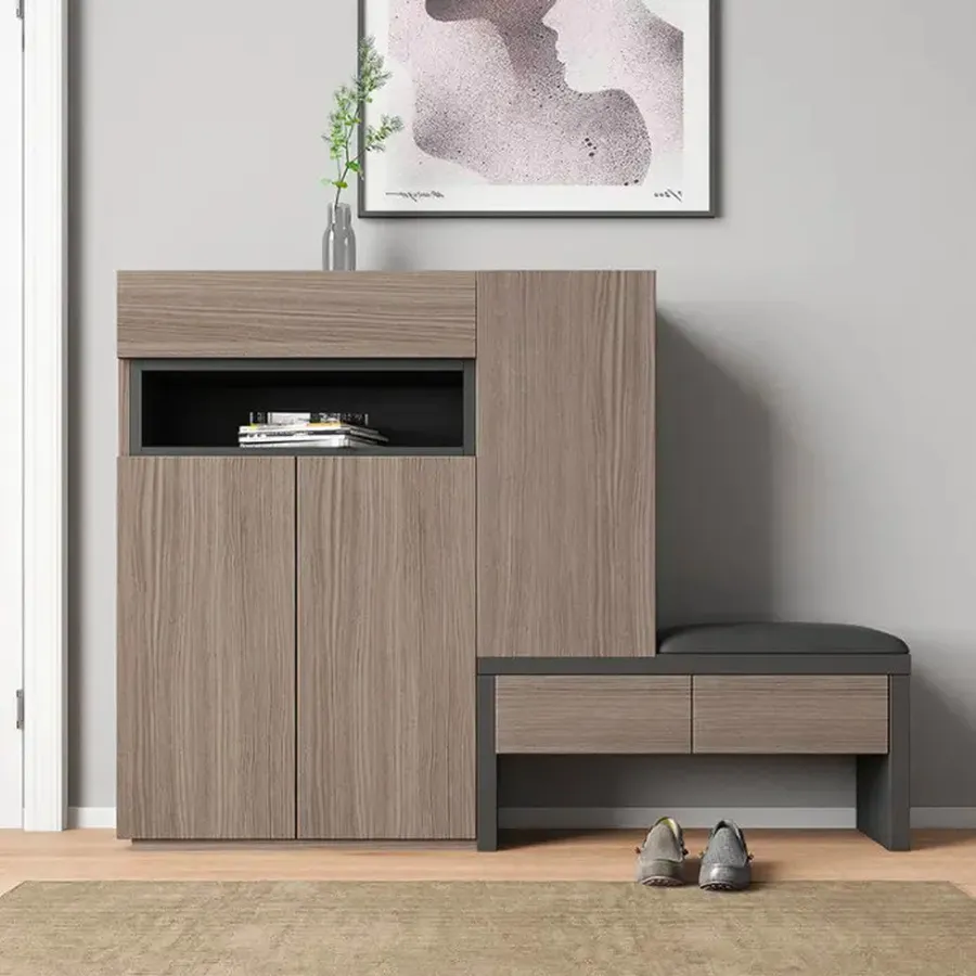 Tủ Giày Gỗ Công Nghiệp Mdf Phủ Melamine Thông Minh Tiện Lợi
