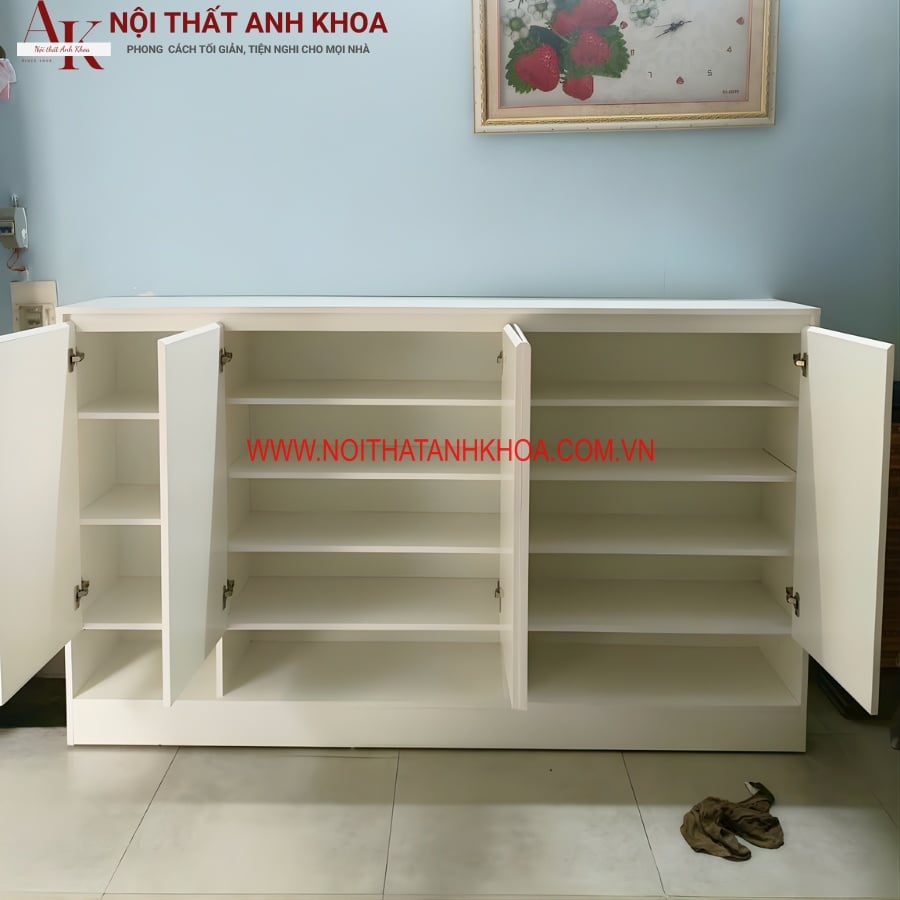 Tủ Giày Hiện Đại Gỗ Công Nghiệp Bền Chắc