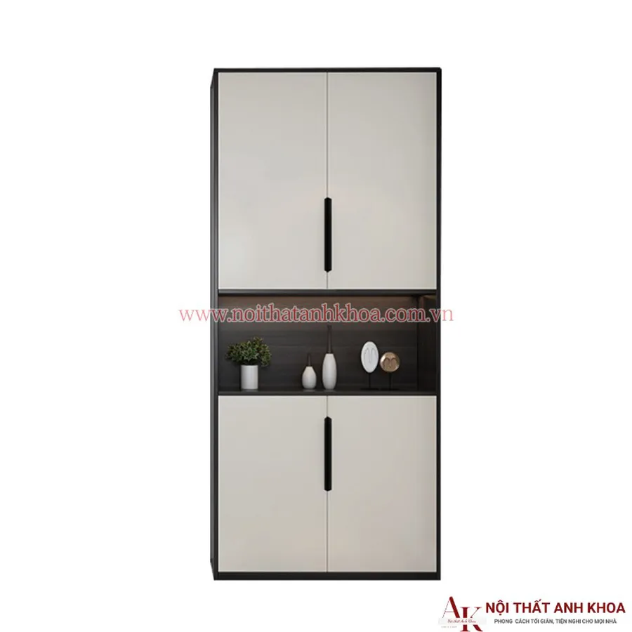 Tủ Giày Kịch Trần Gỗ Công Nghiệp Đẹp Hiện Đại