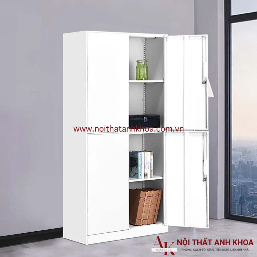 Tủ Hồ Sơ 3 Cánh Gỗ MDF Dành Cho Văn Phòng