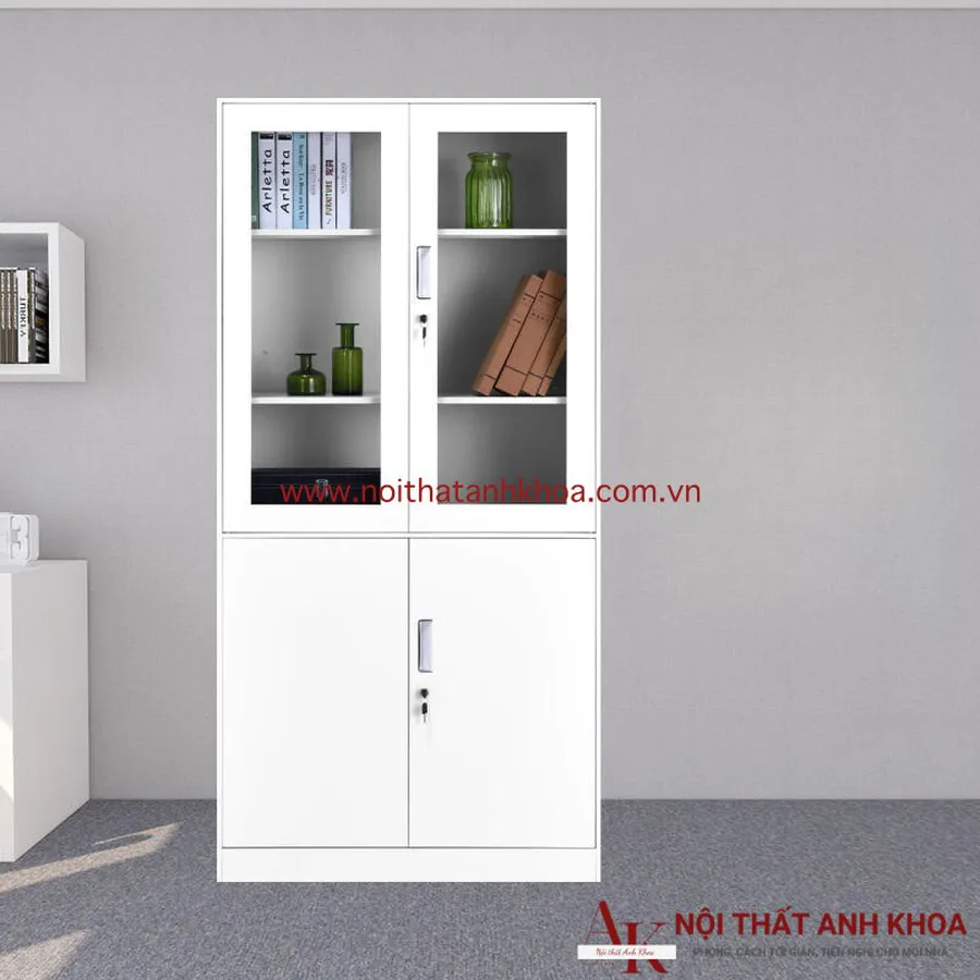 Tủ Hồ Sơ 3 Cánh Gỗ MDF Dành Cho Văn Phòng