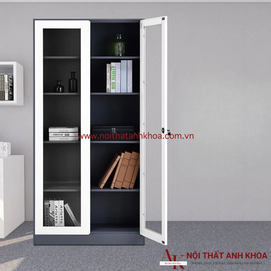 Tủ Hồ Sơ 3 Cánh Gỗ MDF Dành Cho Văn Phòng