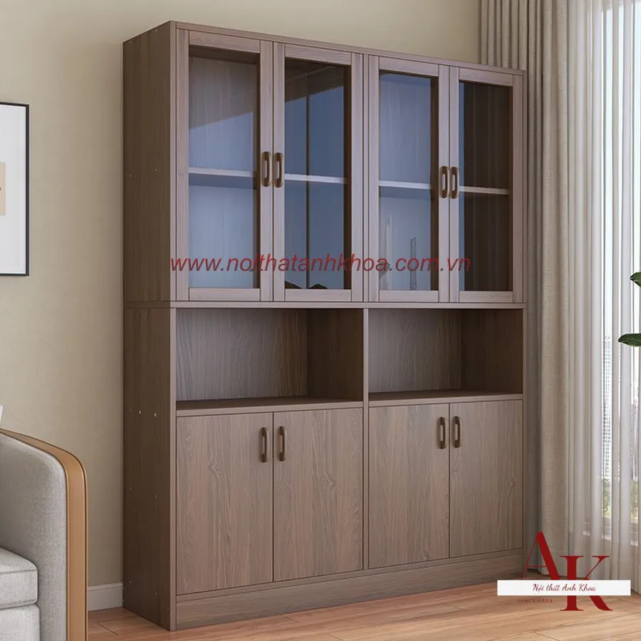 Tủ Hồ Sơ Gỗ Công Nghiệp Đẹp Hiện Đại Tiện Nghi