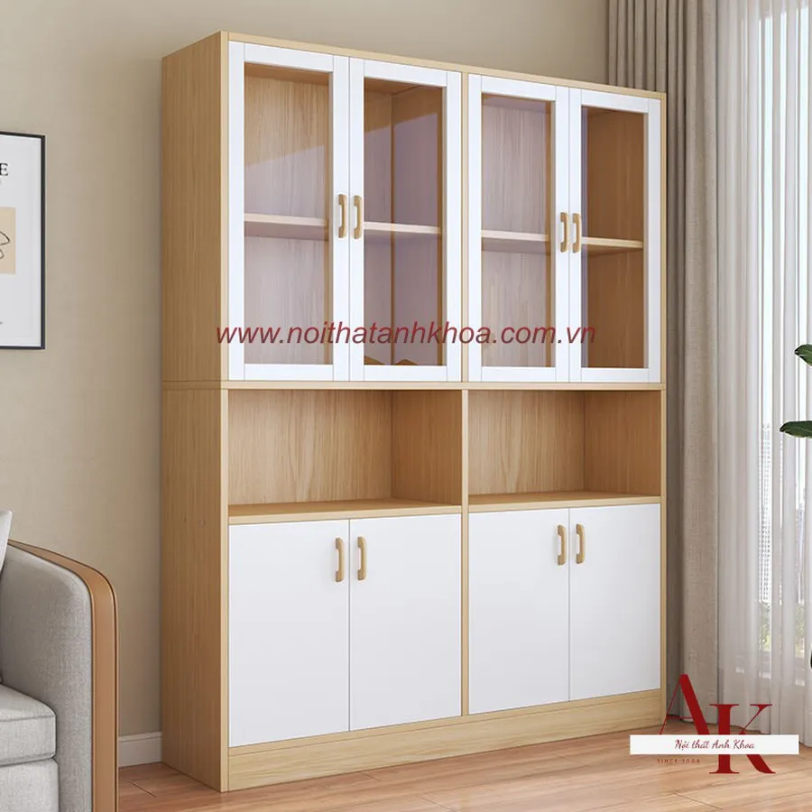 Tủ Hồ Sơ Gỗ Công Nghiệp Đẹp Hiện Đại Tiện Nghi