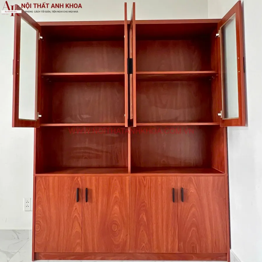 Tủ Hồ Sơ Gỗ Công Nghiệp Đẹp Hiện Đại Tiện Nghi