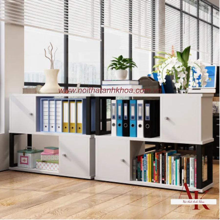 Tủ Hồ Sơ Gỗ MDF Hiện Đại Phù Hợp Với Văn Phòng Công Ty