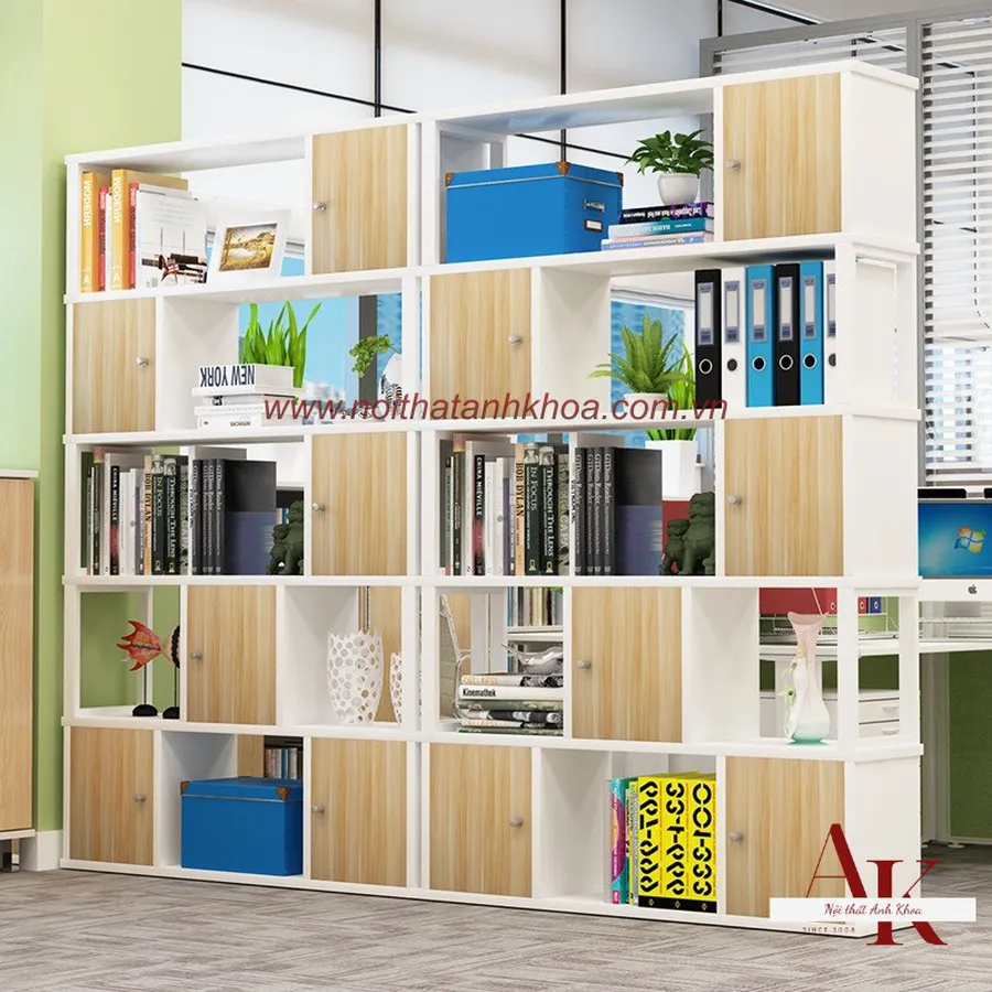 Tủ Hồ Sơ Gỗ MDF Hiện Đại Phù Hợp Với Văn Phòng Công Ty