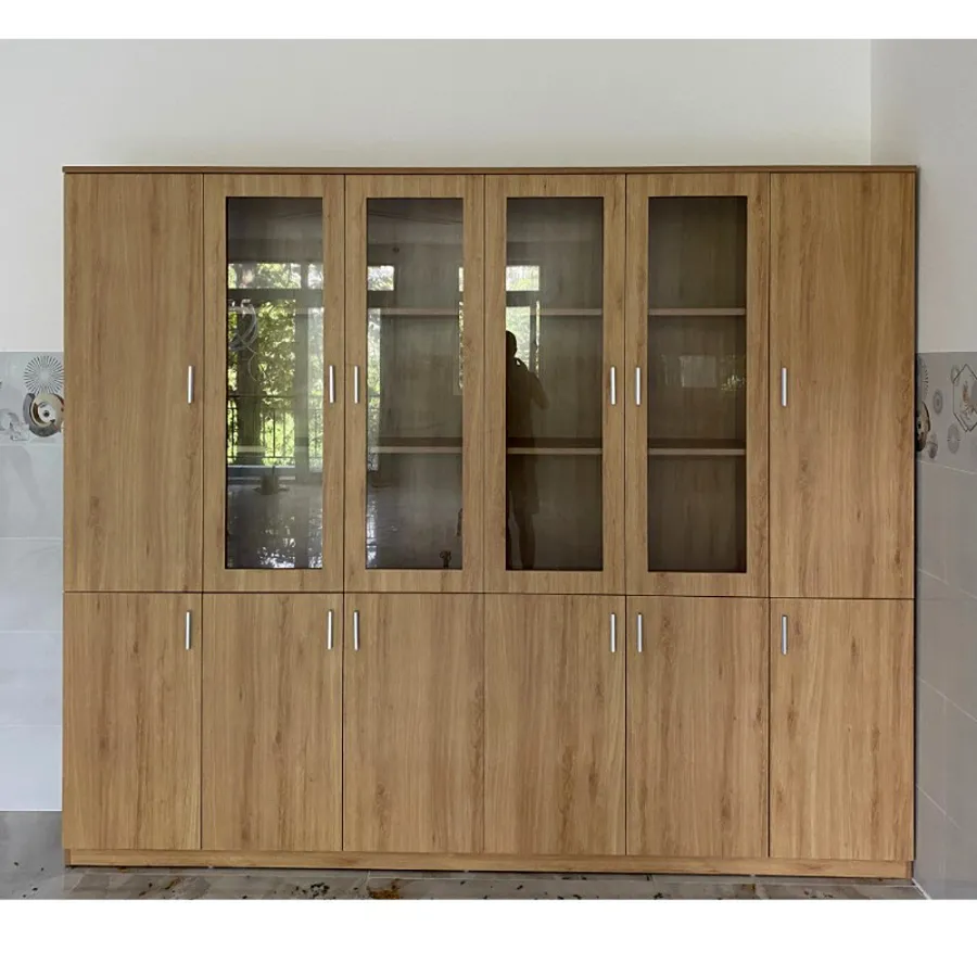 Tủ Hồ Sơ Văn Phòng Gỗ MDF Nội Thất Anh Khoa