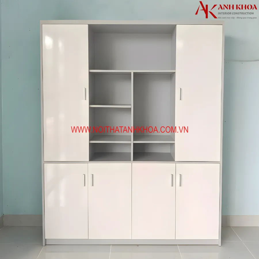 Mẫu Tủ Đựng Hồ Sơ Nhiều Ngăn Gỗ MDF Giá Rẻ