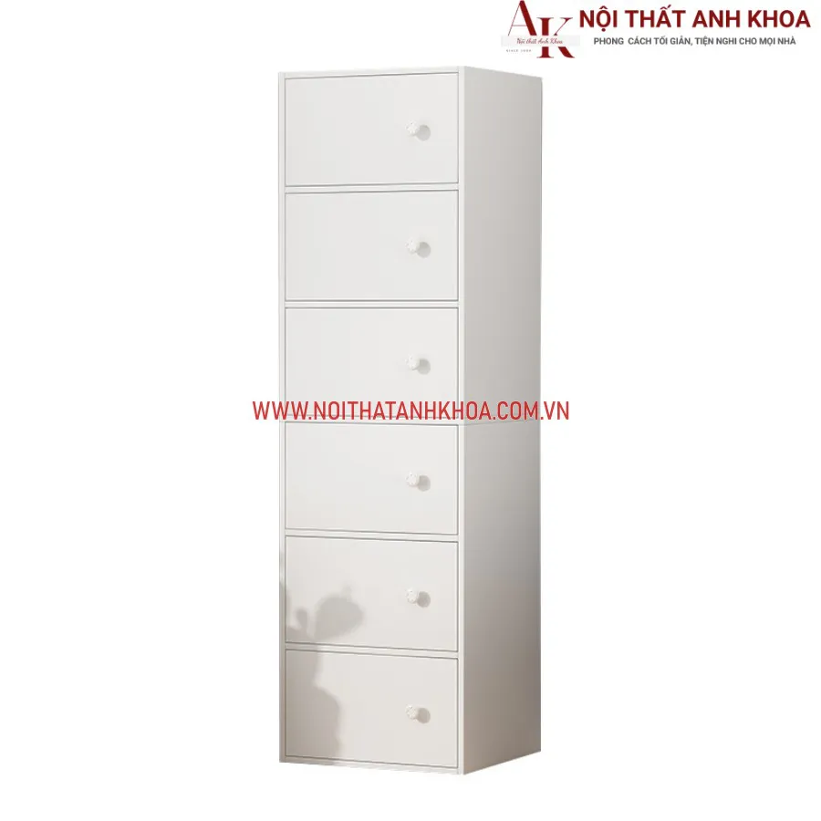 Kệ 6 Tầng Gỗ Công Nghiệp Cho Không Gian Nhỏ