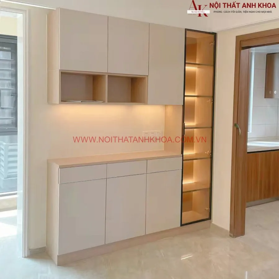 Tủ Kệ Bếp Đa Năng Sang Trọng Hiện Đại