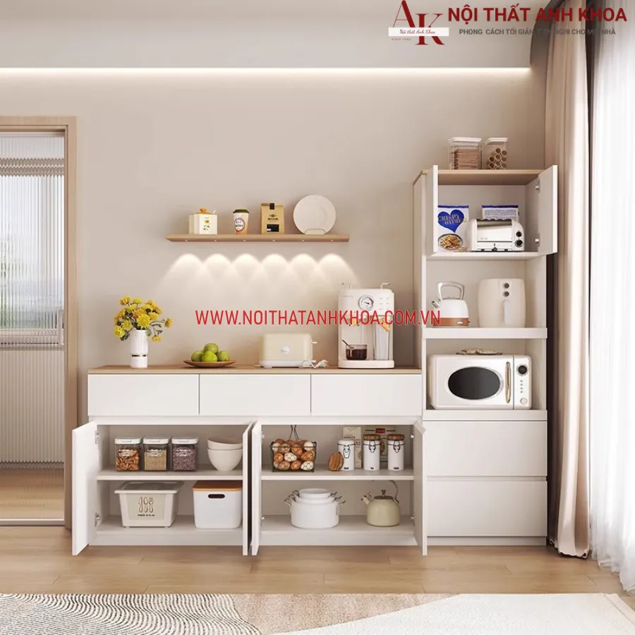 Tủ Kệ Nhà Bếp Đa Năng Tiện Lợi