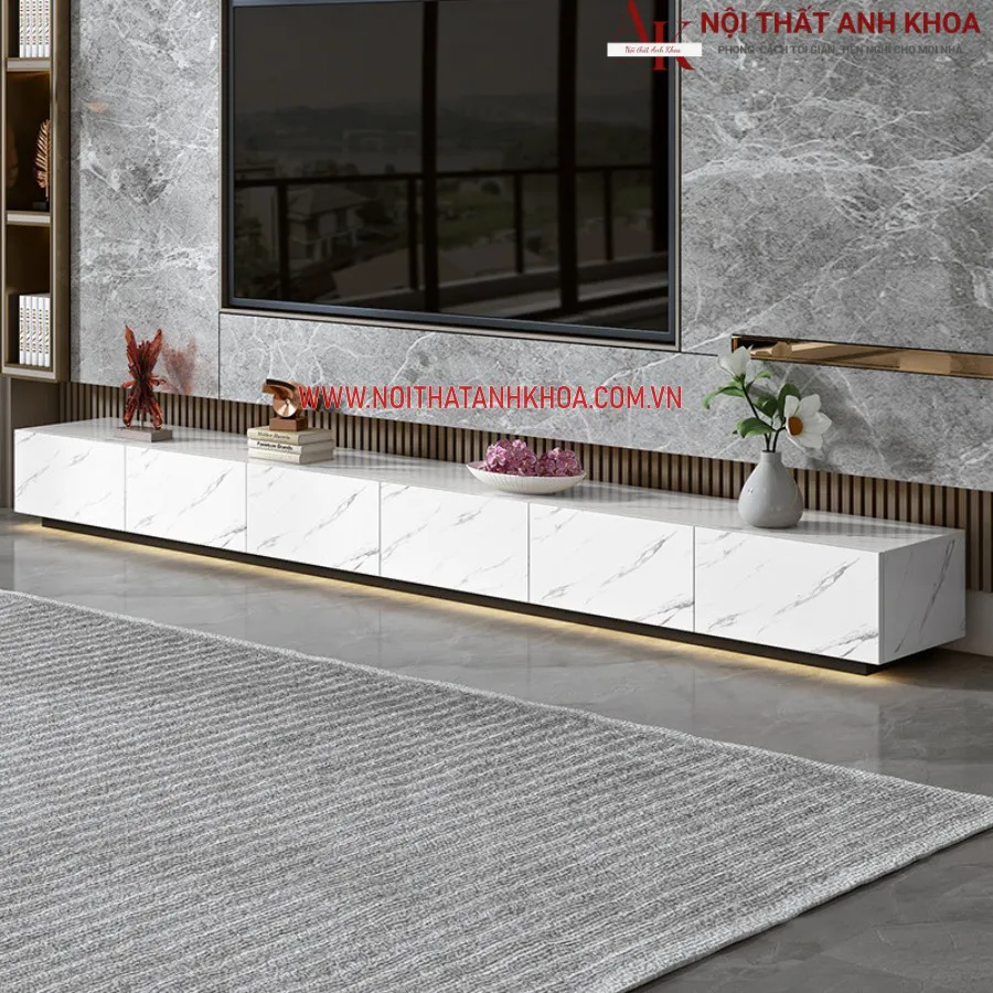 Tủ Kệ Tivi Phòng Khách Gỗ MDF Cao Cấp Hiện Đại