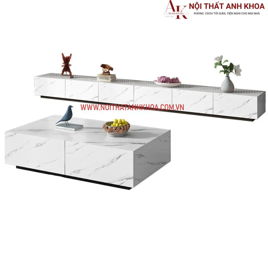 Tủ Kệ Tivi Phòng Khách Gỗ MDF Cao Cấp Hiện Đại