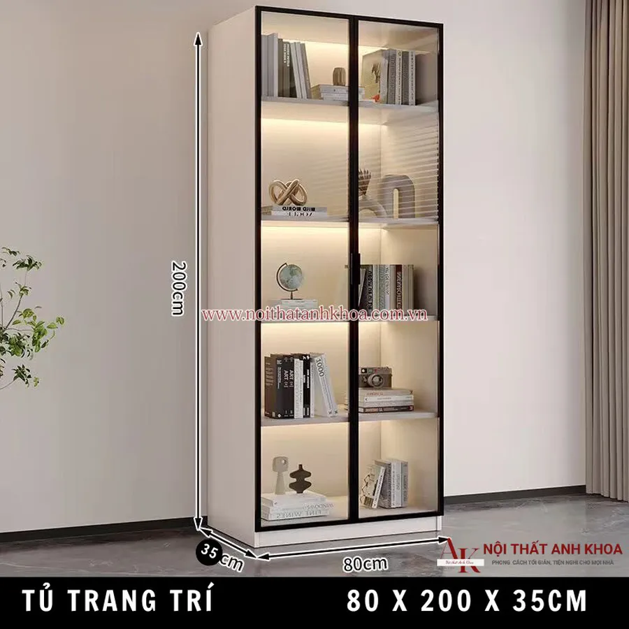 Tủ Kệ Trang Trí Phòng Khách Hiện Đại Giá Rẻ