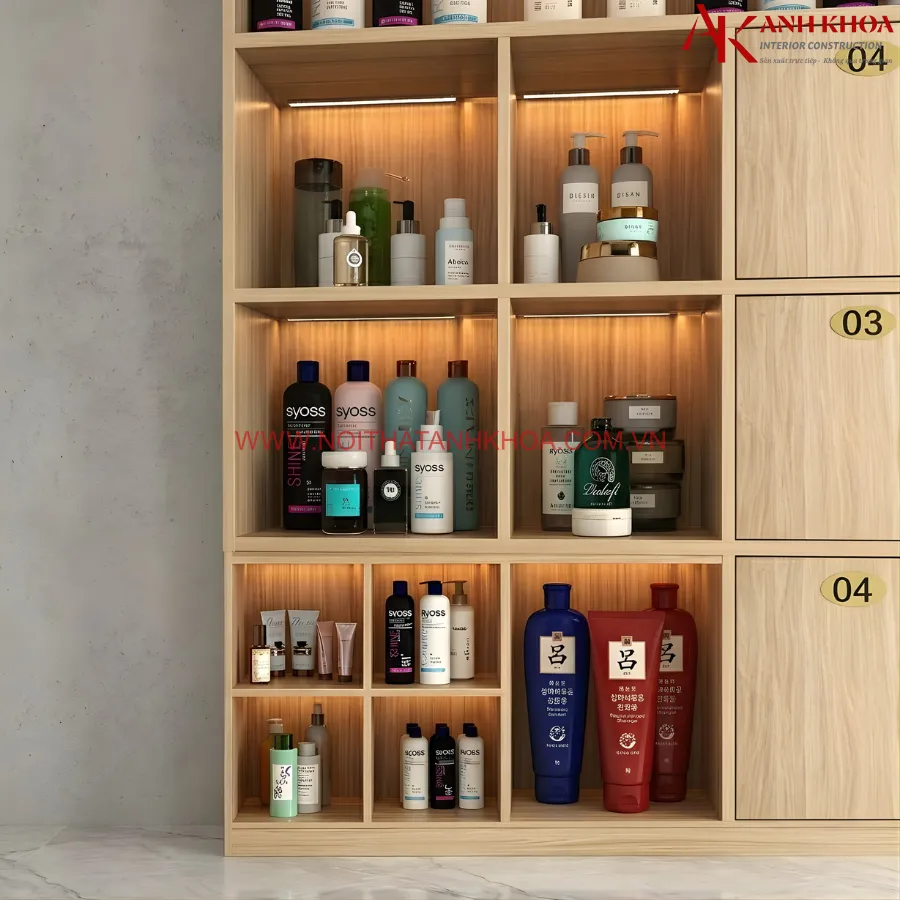 Tủ Locker Kiêm Kệ Đa Năng Đẹp Hiện Đại