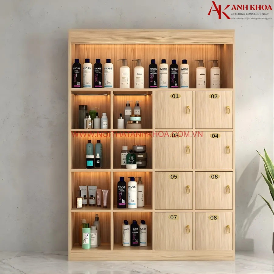 Tủ Locker Kiêm Kệ Đa Năng Đẹp Hiện Đại