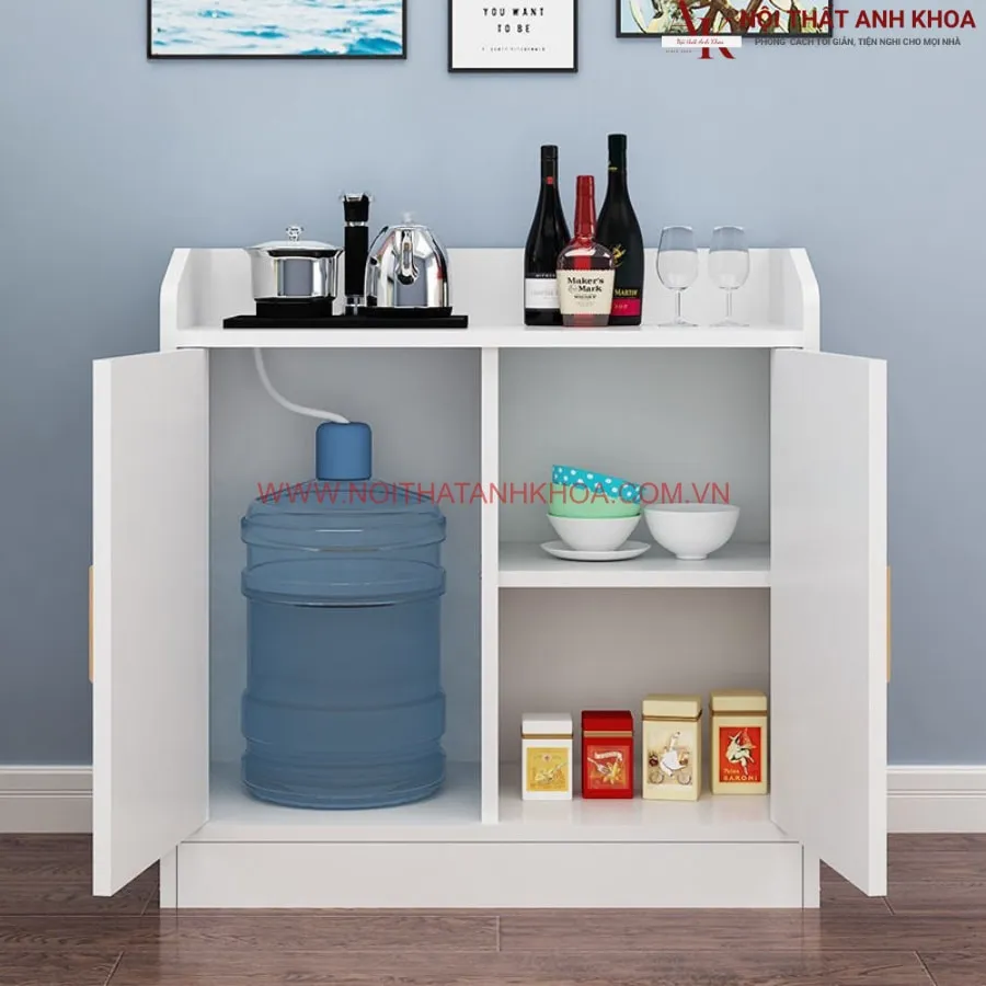 Tủ Nhà Bếp Đa Năng Gỗ Công Nghiệp 2 Cánh