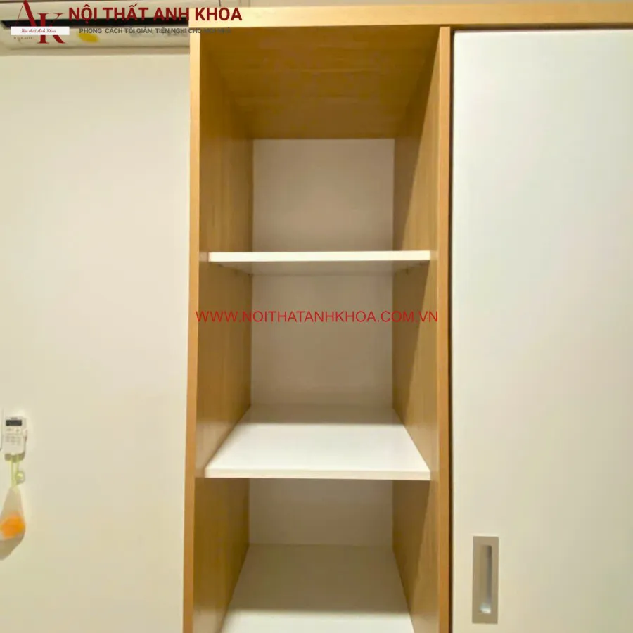 Tủ Quần Áo Cửa Lùa Gỗ MDF Hiện Đại