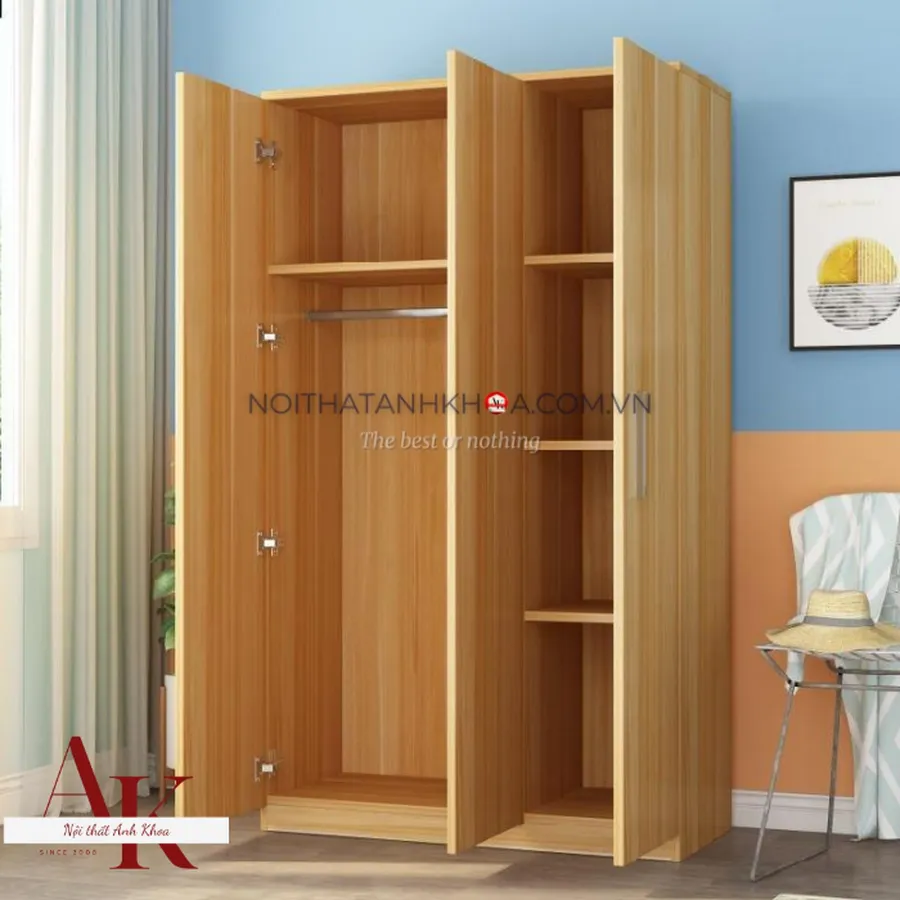 Tủ Quần Áo Giá Rẻ Gỗ Ép Cao Cấp Giá Tốt