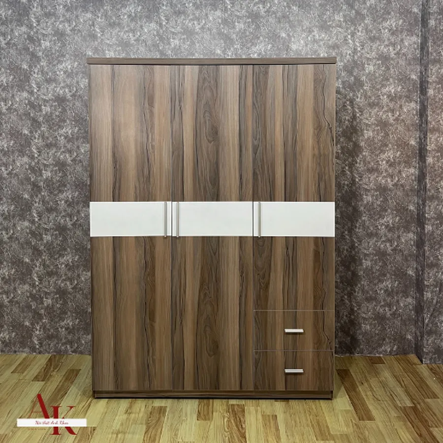 Tủ Quần Áo Giá Rẻ Gỗ MDF 3 Cánh Đơn Giản Tiện Lợi