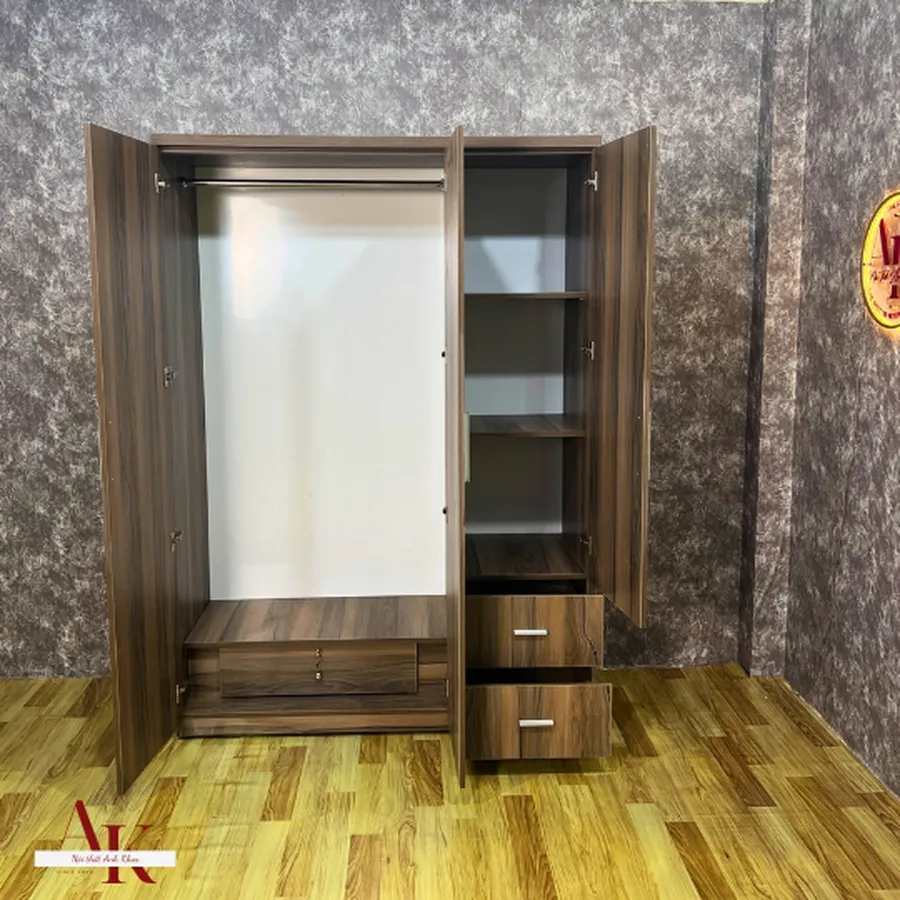 Tủ Quần Áo Giá Rẻ Gỗ MDF 3 Cánh Đơn Giản Tiện Lợi