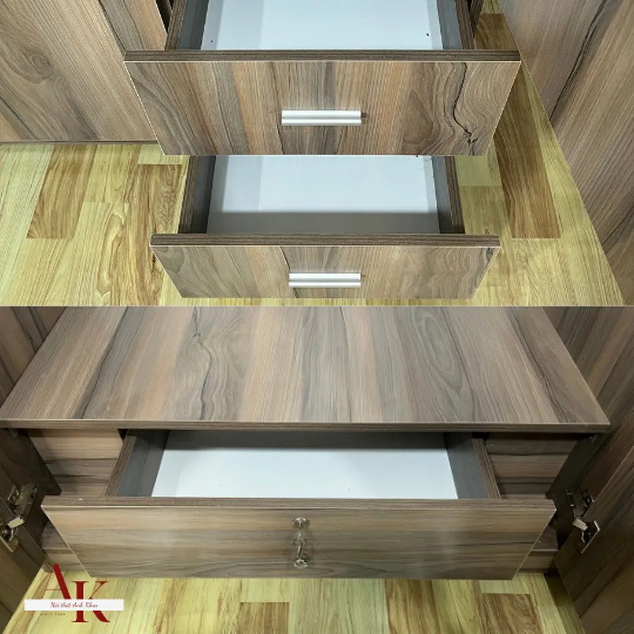 Tủ Quần Áo Giá Rẻ Gỗ MDF 3 Cánh Đơn Giản Tiện Lợi