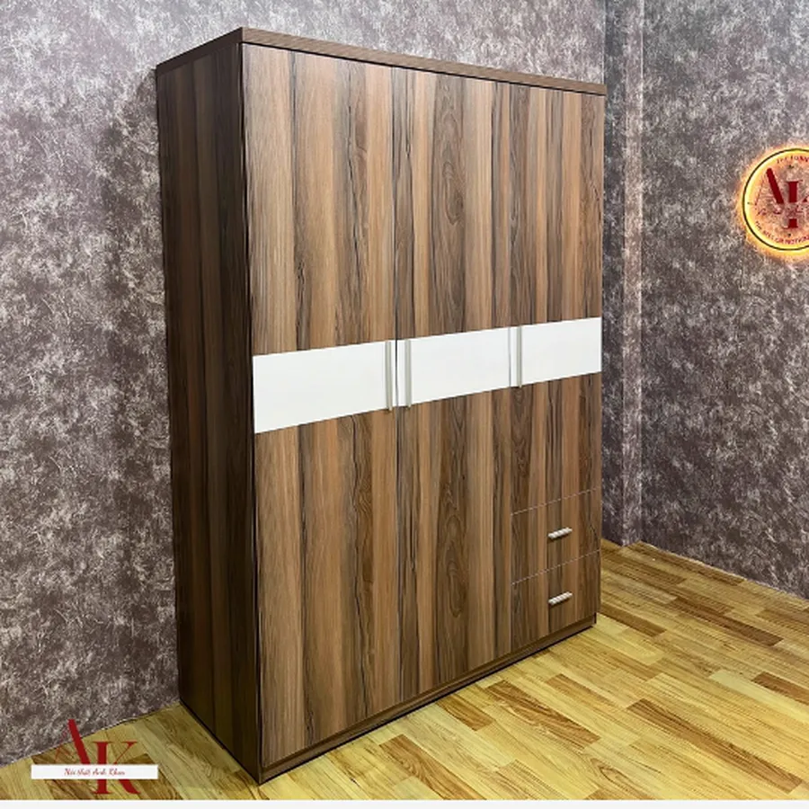 Tủ Quần Áo Giá Rẻ Gỗ MDF 3 Cánh Đơn Giản Tiện Lợi