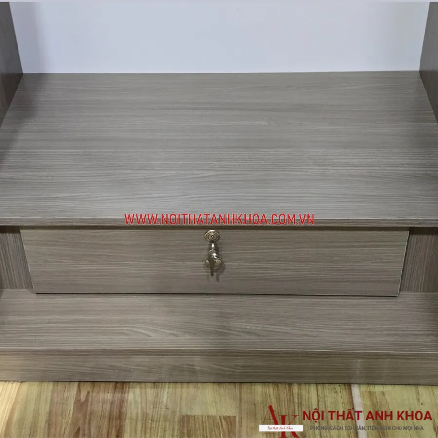 Tủ Quần Áo Gỗ Công Nghiệp 3 Cánh Phối Màu Đẹp Giá Rẻ
