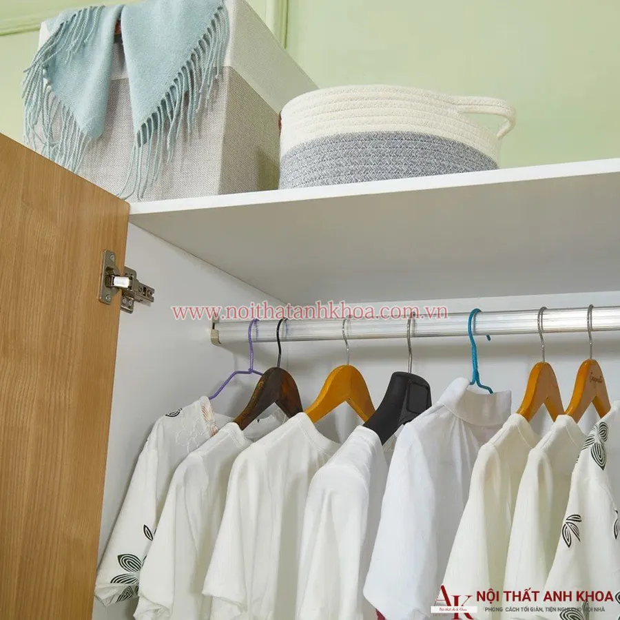 Tủ Quần Áo Gỗ Công Nghiệp 4 Cánh Hiện Đại Giá Tốt