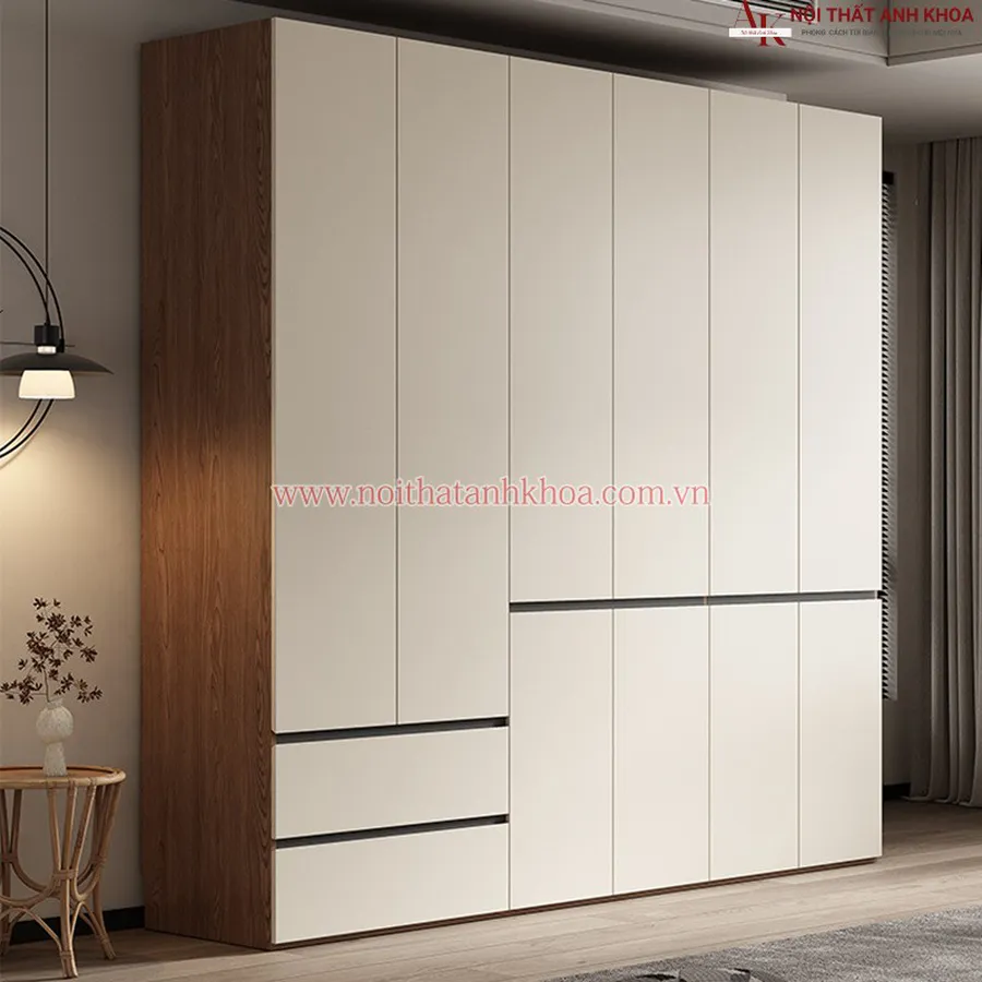 Tủ Quần Áo Gỗ Công Nghiệp MDF Đa Dạng Kích Thước Mẫu Mã