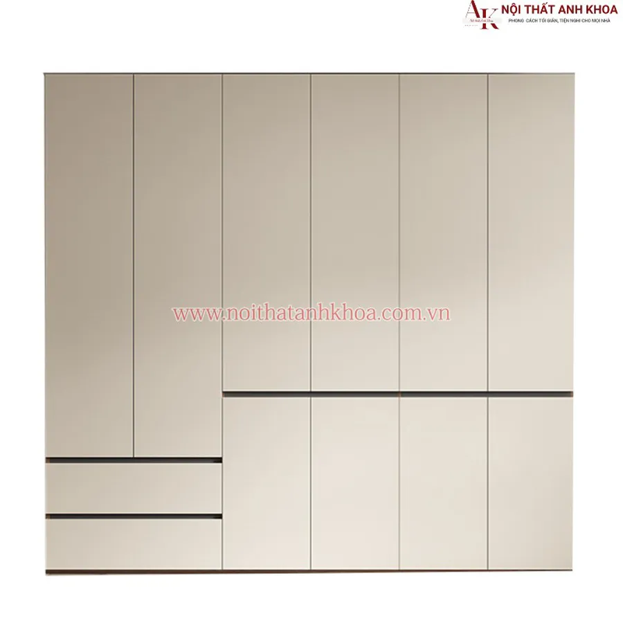 Tủ Quần Áo Gỗ Công Nghiệp MDF Đa Dạng Kích Thước Mẫu Mã