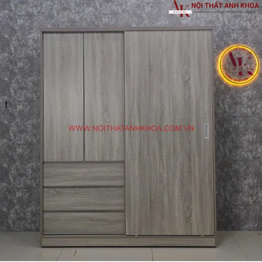 Tủ Quần Áo Gỗ Ép Màu Sắc Đẹp