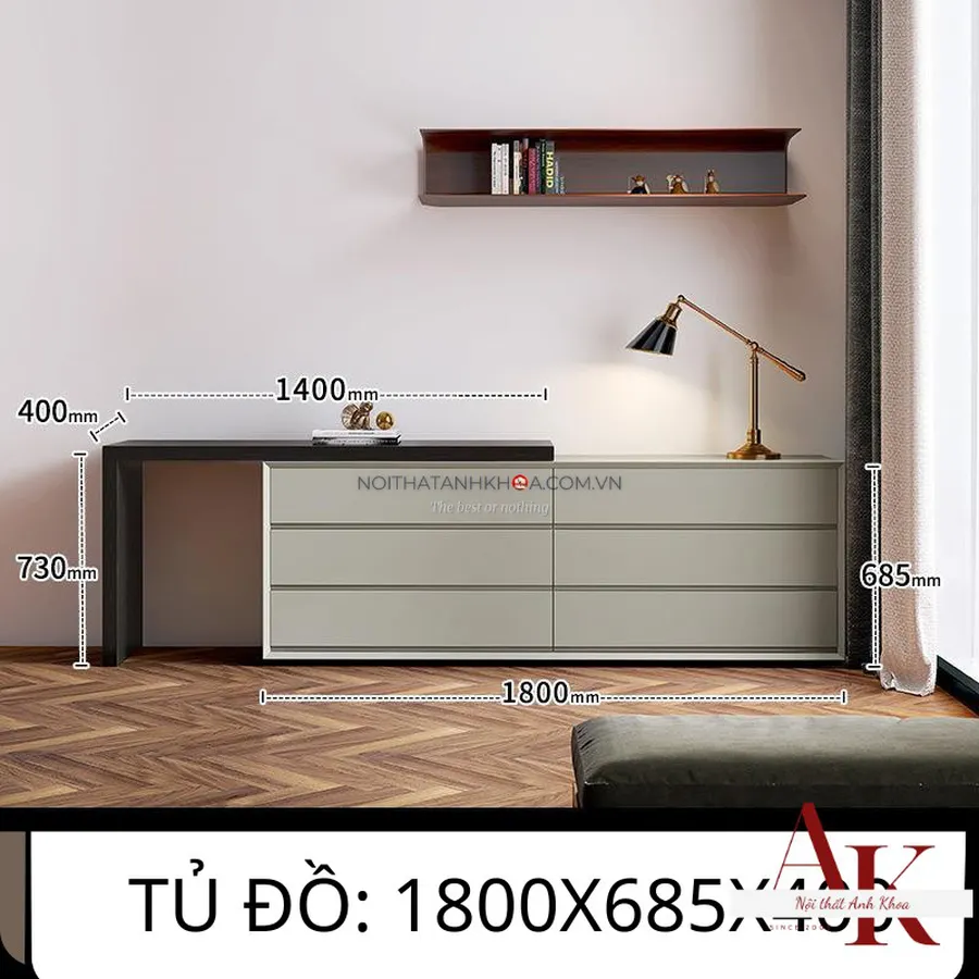 Tủ Quần Áo MINI Gỗ Công Nghiệp Đẹp Hiện Đại Nhỏ Gọn