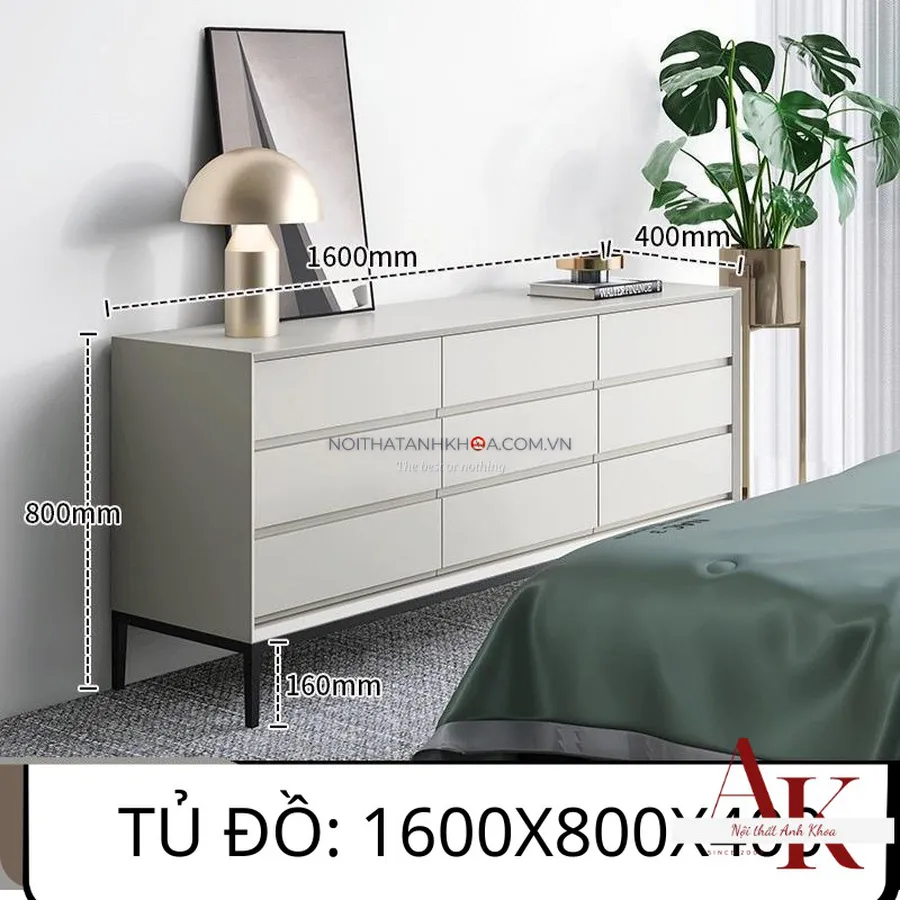 Tủ Quần Áo MINI Gỗ Công Nghiệp Đẹp Hiện Đại Nhỏ Gọn