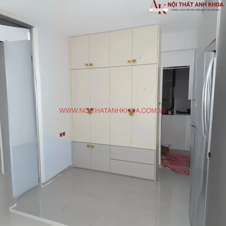 Tủ Quần Áo Trẻ Em Bằng Gỗ Công Nghiệp Cao Cấp