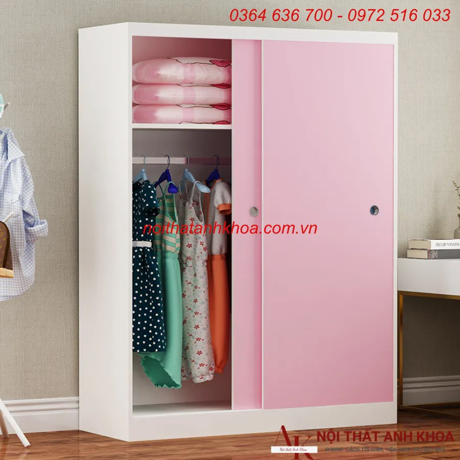 Tủ Quần Áo Trẻ Em Gỗ Công Nghiệp Đa Dạng Kích Thước Mẫu Mã