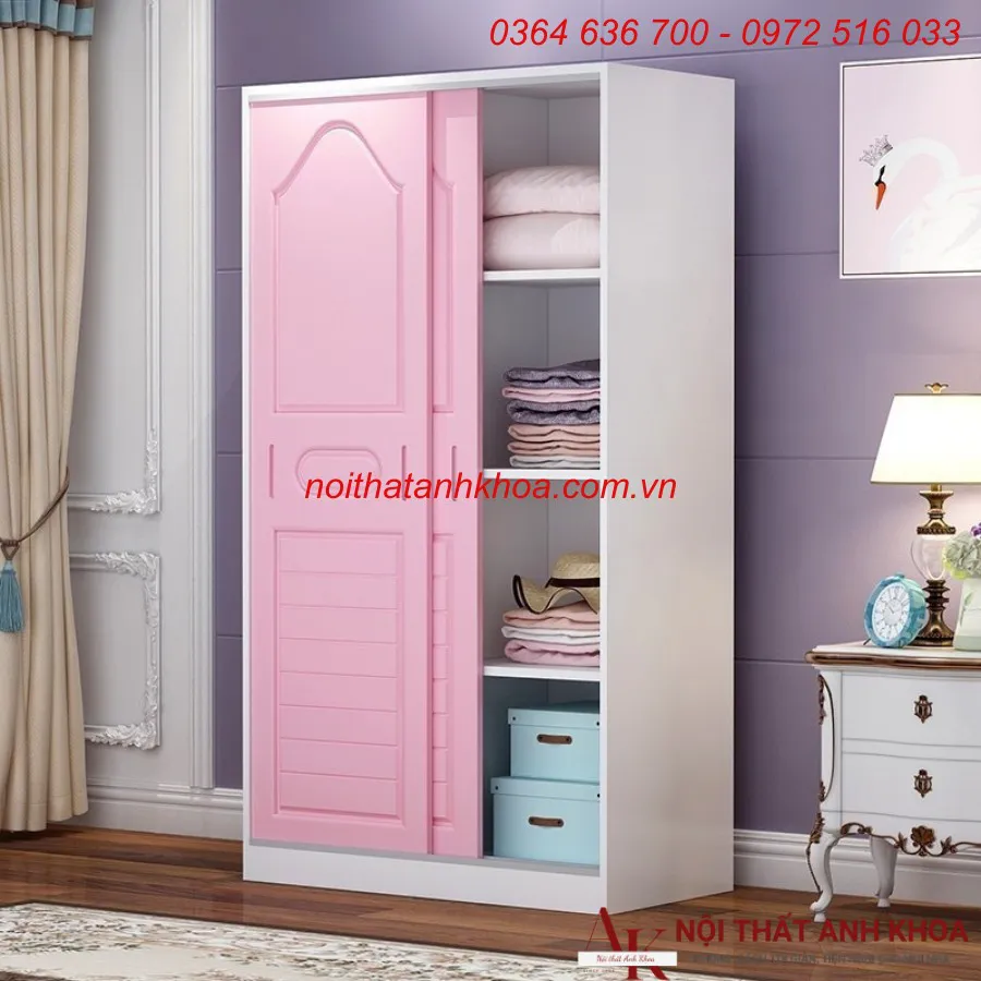 Tủ Quần Áo Trẻ Em Gỗ Công Nghiệp Giá Rẻ HCM