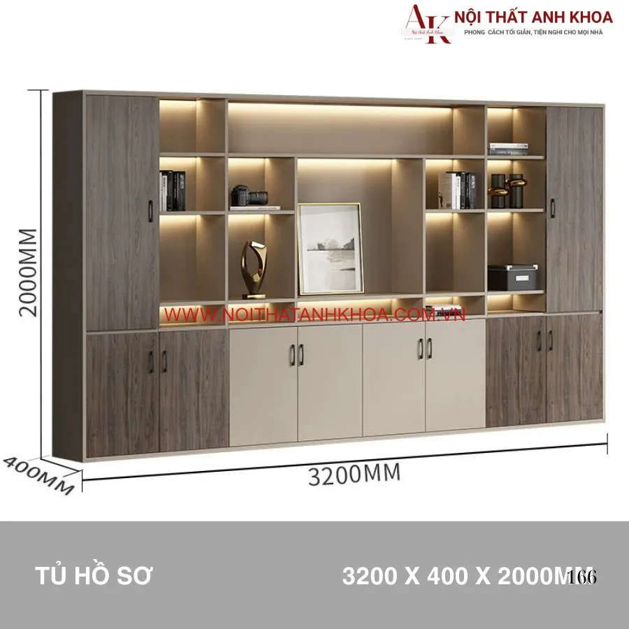 Tủ Tài Liệu Phòng Giám Đốc Thiết Kế Sang Trọng Đẳng cấp