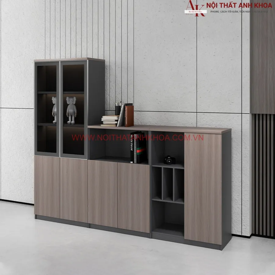 Tủ Tài Liệu Văn Phòng Gỗ MDF Cao Cấp