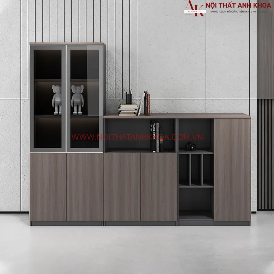 Tủ Tài Liệu Văn Phòng Gỗ MDF Cao Cấp