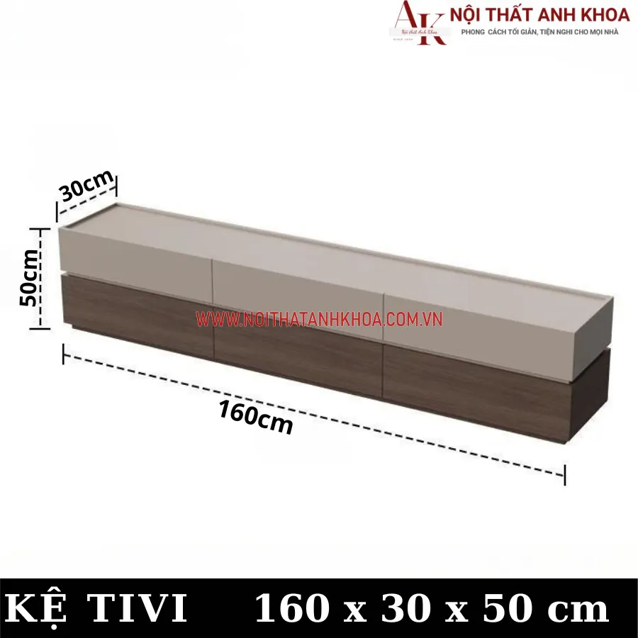 Tủ Tivi Phòng Khách Gỗ Công Nghiệp Đẹp Hiện Đại
