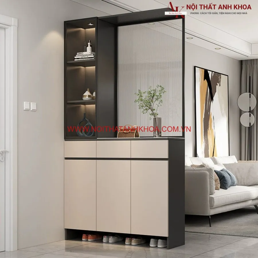 Vách Ngăn Phòng Khách Thiết Kế Sang Trọng Đẳng Cấp