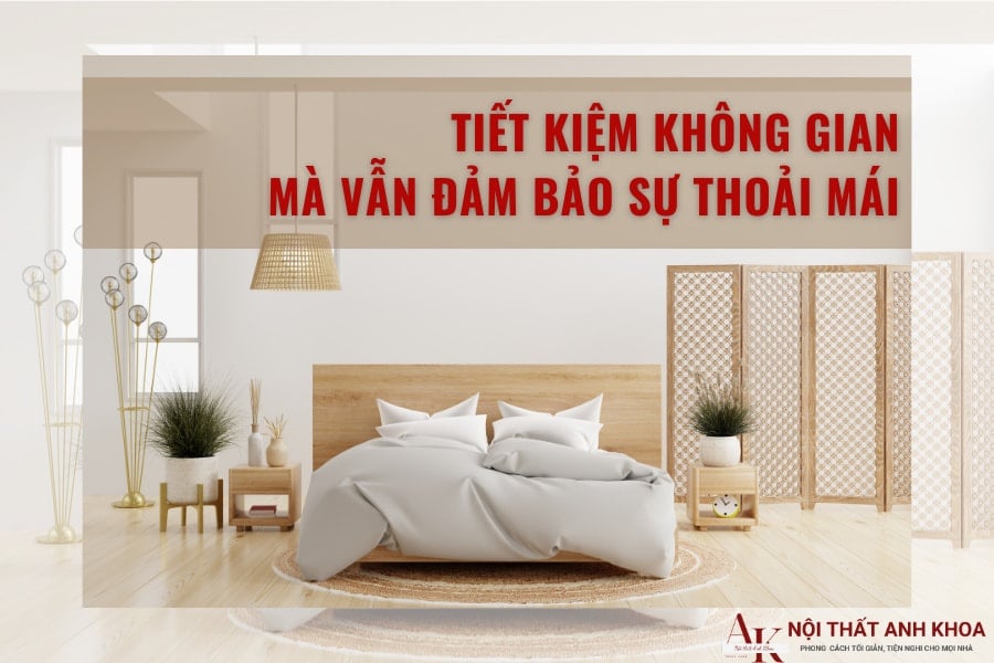Tiết kiệm không gian mà vẫn đảm bảo sự thoải mái Tiết kiệm không gian mà vẫn đảm bảo sự thoải mái