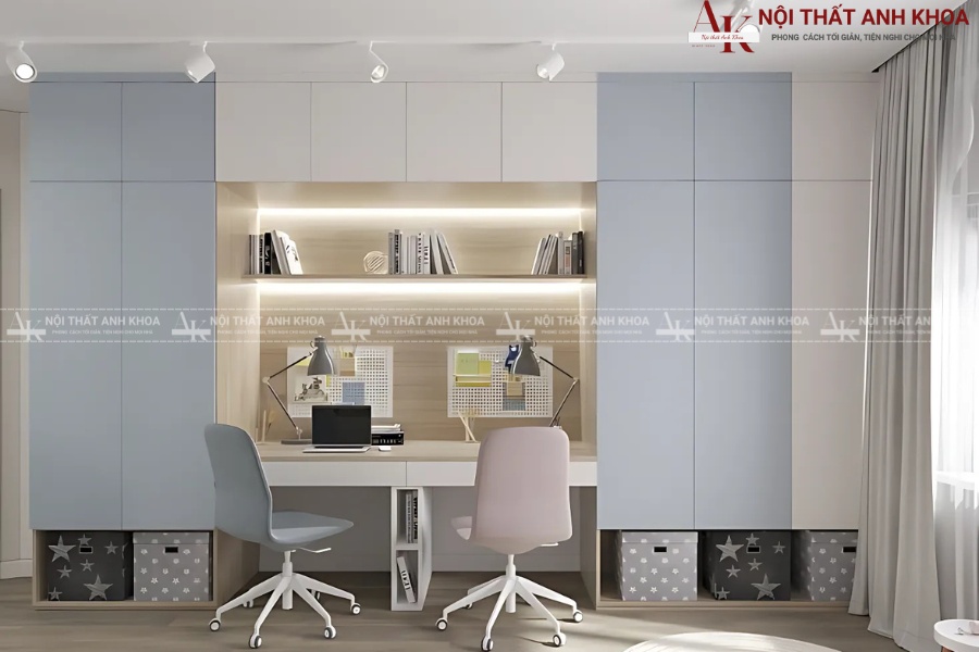 Tiêu chí chọn bàn học đôi phù hợp cho bé Tiêu chí chọn bàn học đôi phù hợp cho bé