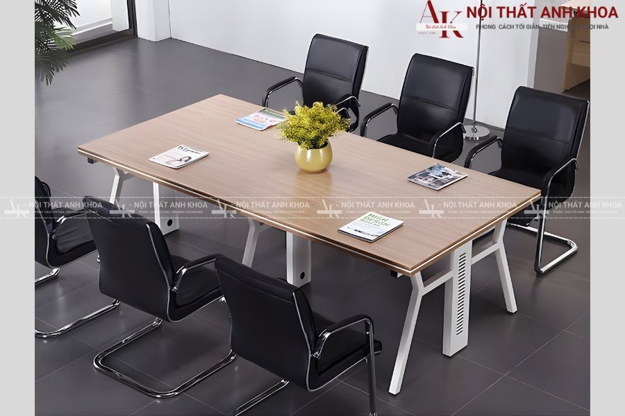 Mẫu bàn họp nhỏ gọn - Tiết kiệm diện tích văn phòng Mẫu bàn họp nhỏ gọn - Tiết kiệm diện tích văn phòng