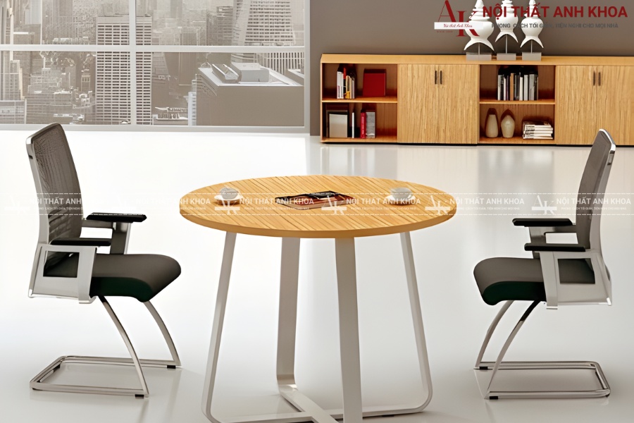 Bàn họp tròn 2 người - Không gian kết nối và hiệu quả Bàn họp tròn 2 người - Không gian kết nối và hiệu quả